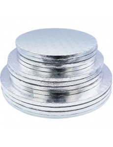 Base Alta Prateado |25cm